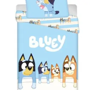 bluey happy family ágyneműhuzat
