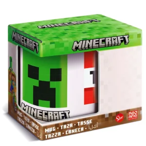 minecraft porcelán bögre 235 ml (8 oz) díszdobozban