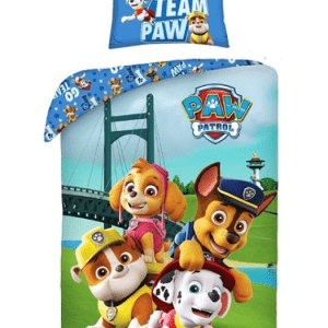 mancs őrjárat ágyneműhuzat szett – go team paw