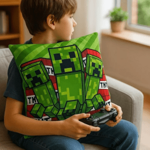 minecraft gyerek párna