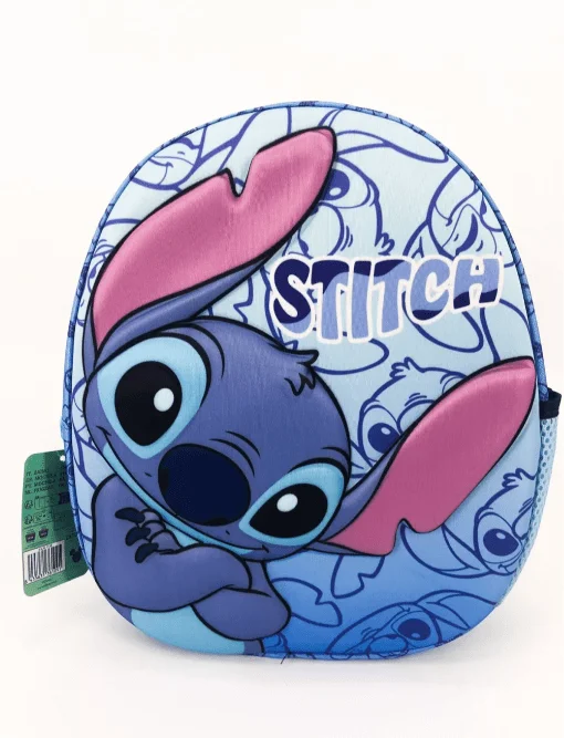 stitch gyerek fiú 3d ovis hátizsák