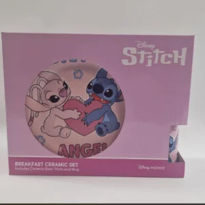lilo és stitch 3 részes kerámia étkészlet szett
