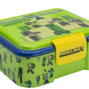 minecraft 3 rekeszes uzsonnás doboz