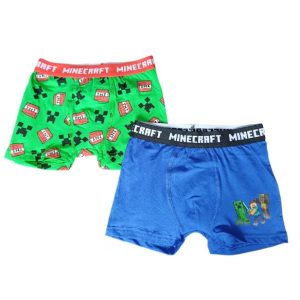 minecraft gyerek fiú boxer 2db/csomag