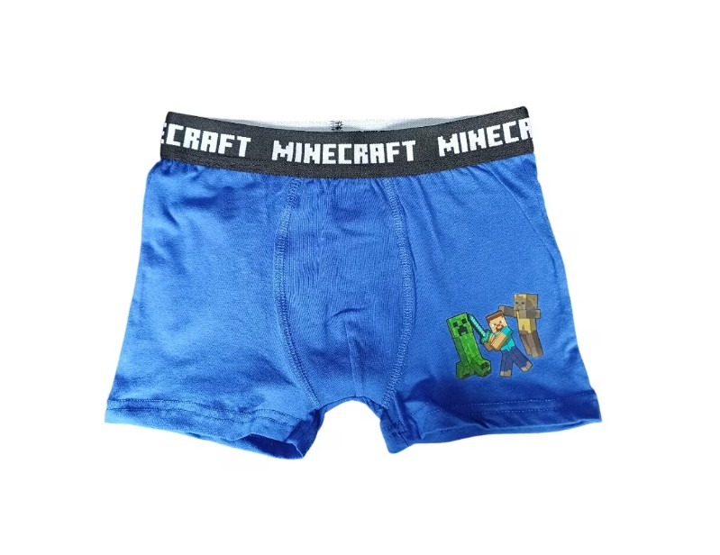 minecraft gyerek fiú boxer 2db/csomag