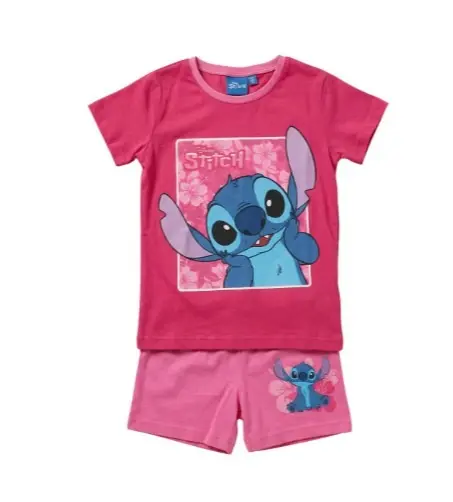 lilo & stitch rövid rózsaszín pizsama
