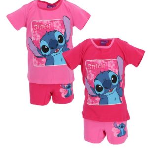 lilo & stitch rövid rózsaszín pizsama