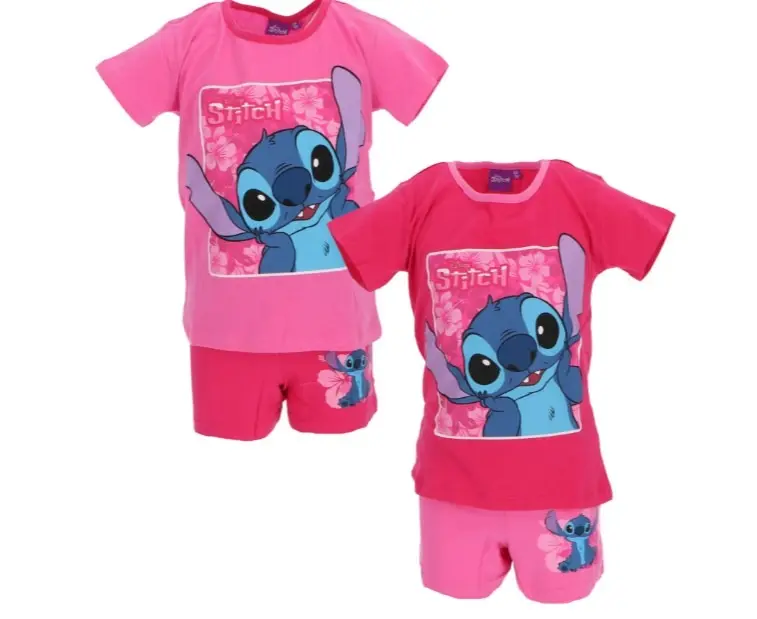 lilo & stitch rövid rózsaszín pizsama