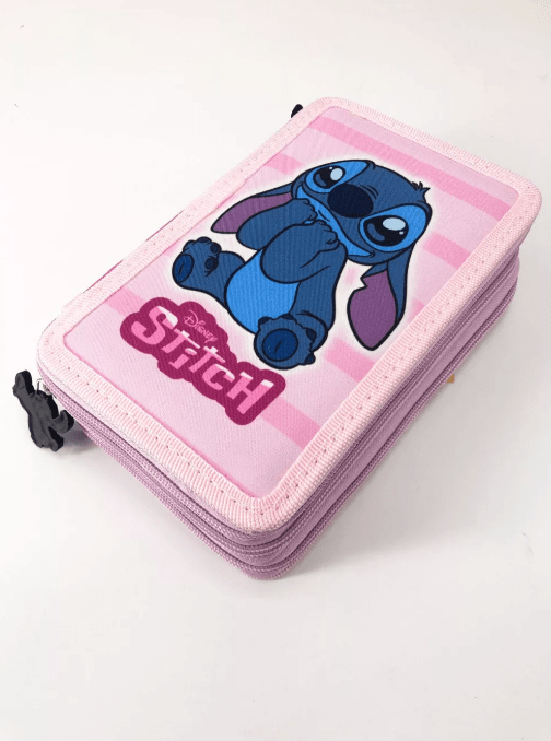 Stitch töltött tolltartó 3 emeletes kivitelben - Image 3