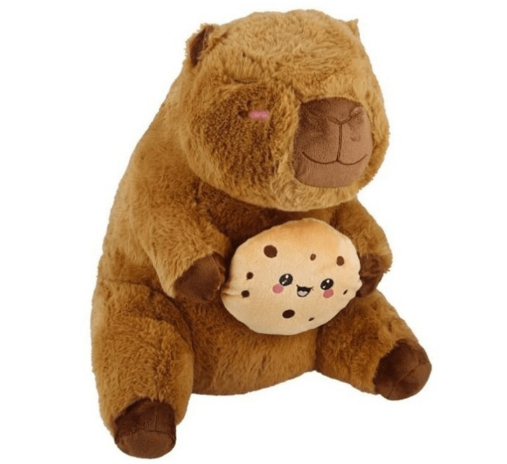 ellenállhatatlan óriás kapibara (capybara) puha plüssfigura – 40 cm
