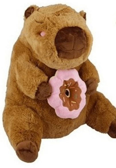 ellenállhatatlan óriás kapibara (capybara) puha plüssfigura – 40 cm