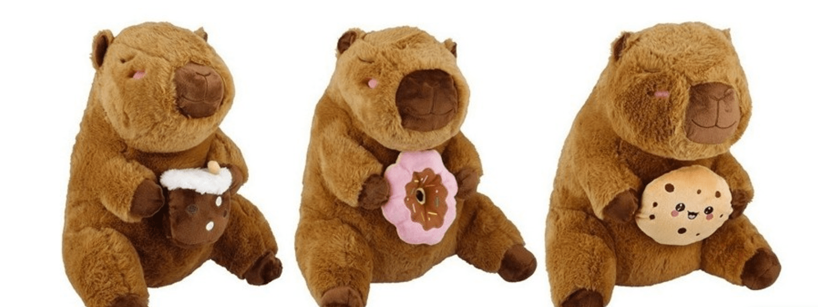 Óriás kapibara (capybara) puha plüssfigura – 40 cm