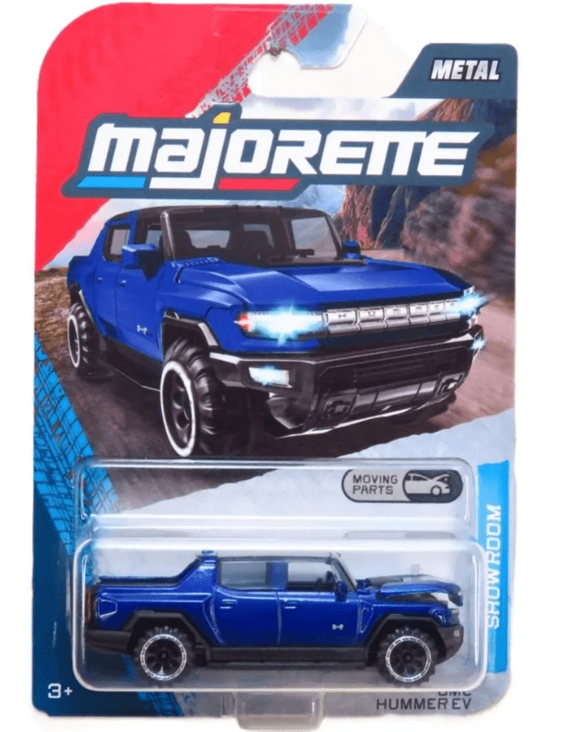 majorette showroom gmc hummer ev (1:64)