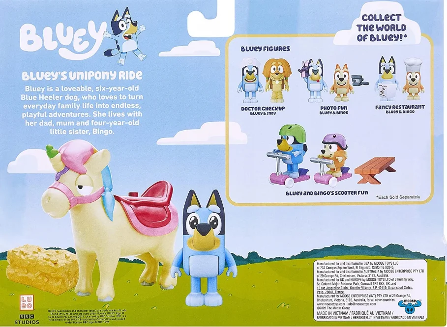 Bluey Unipóni Játékkészlet (3+) - Image 3