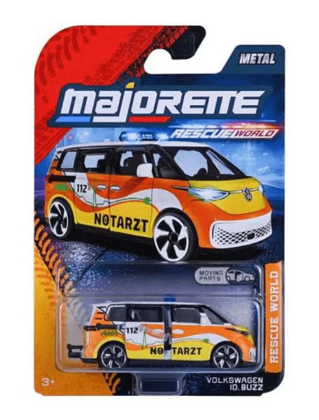 Majorette Rescue World Volkswagen ID.Buzz (1:64)