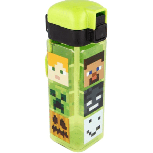 Minecraft biztonsági záras kulacs (550 ml)